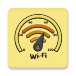 wifi signal strength meter android application logo